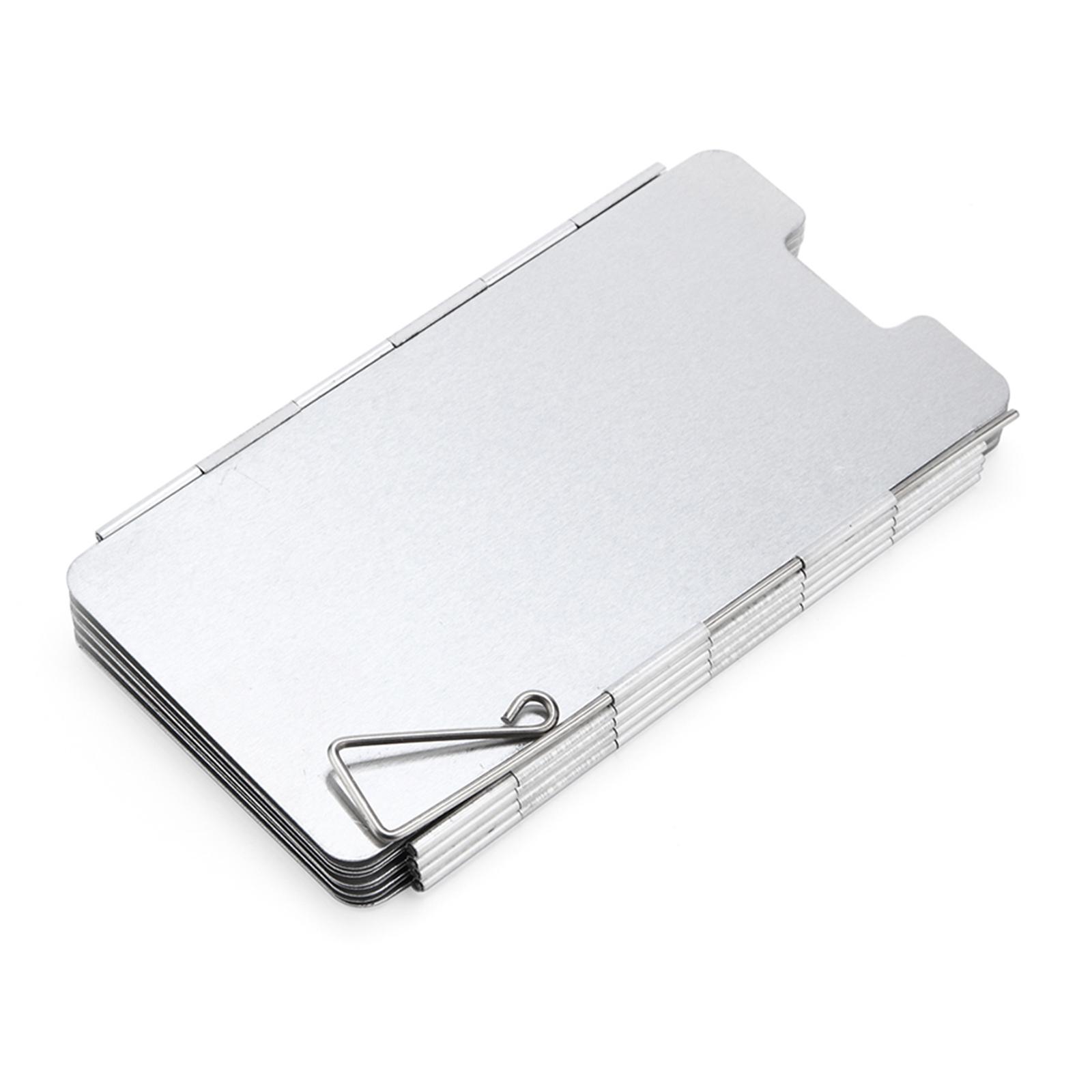 Camping Cooking Windscreen - Foldable Gas Stove Wind Shield Camping