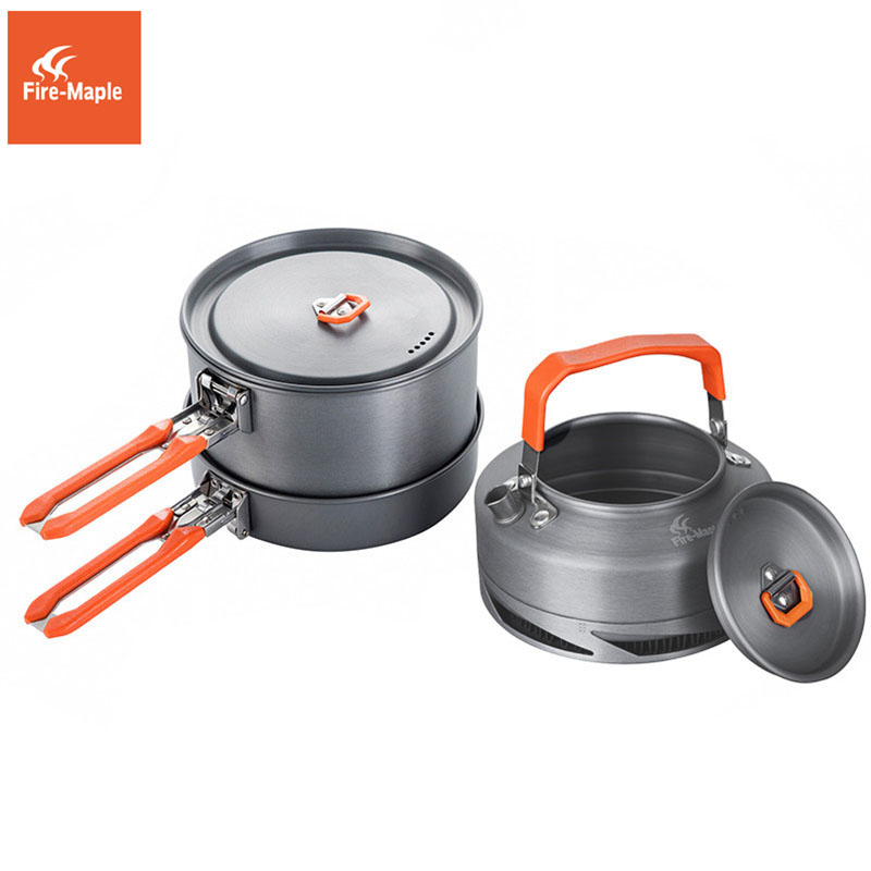 Camping Cooking And Dining Set - Fire Maple Camping Cookware Utensils Dishes