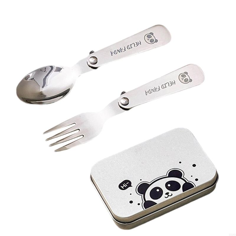 Folding Metal Camping Cutlery  - Camping Cooking Utensils Storage review and price