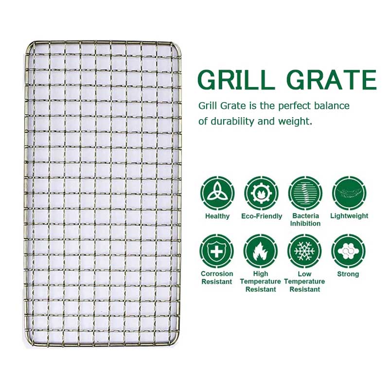 YOMEEI 2Pcs Stainless Steel BB - Camping Cooking Mesh review and price