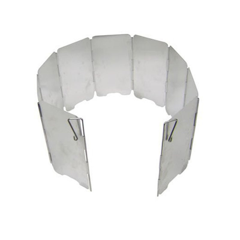 9 Plates Gas Stove Wind Shield - Camping Cooking Windscreen review and price