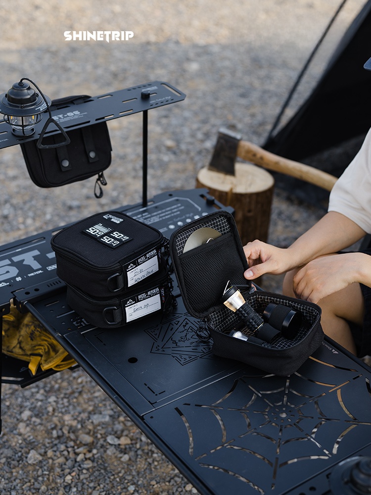 ShineTrip Outdoor Camping Equi - Camping Cooking Utensils Storage review and price