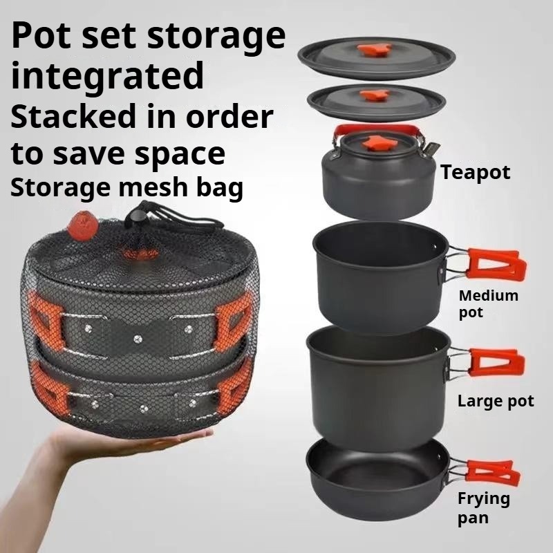 Portable Large Capacity Pot Co - Camping Cooking Pot Large review and price