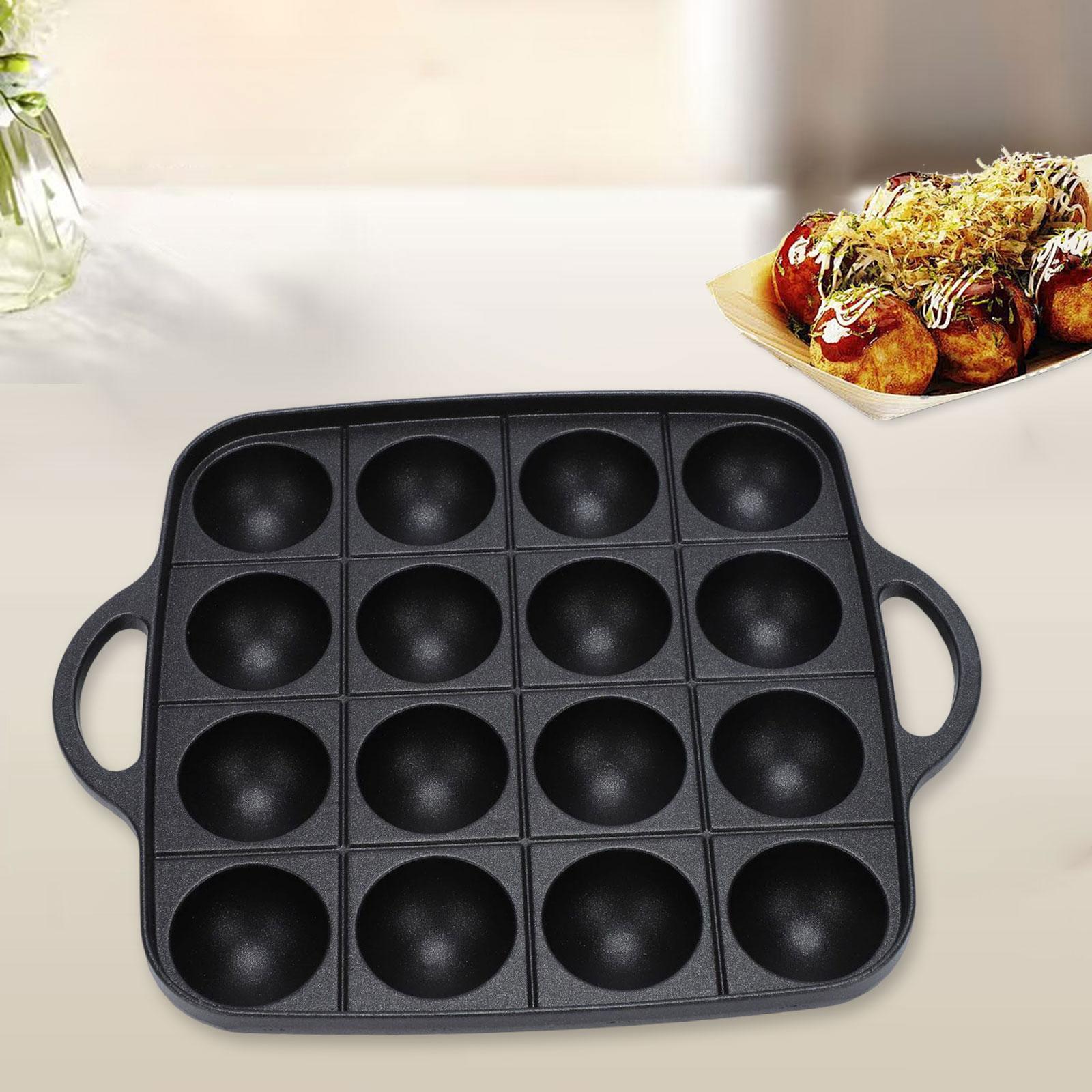 Takoyaki Grill Pan 16 Cavities - Camping Cooking Tray review and price