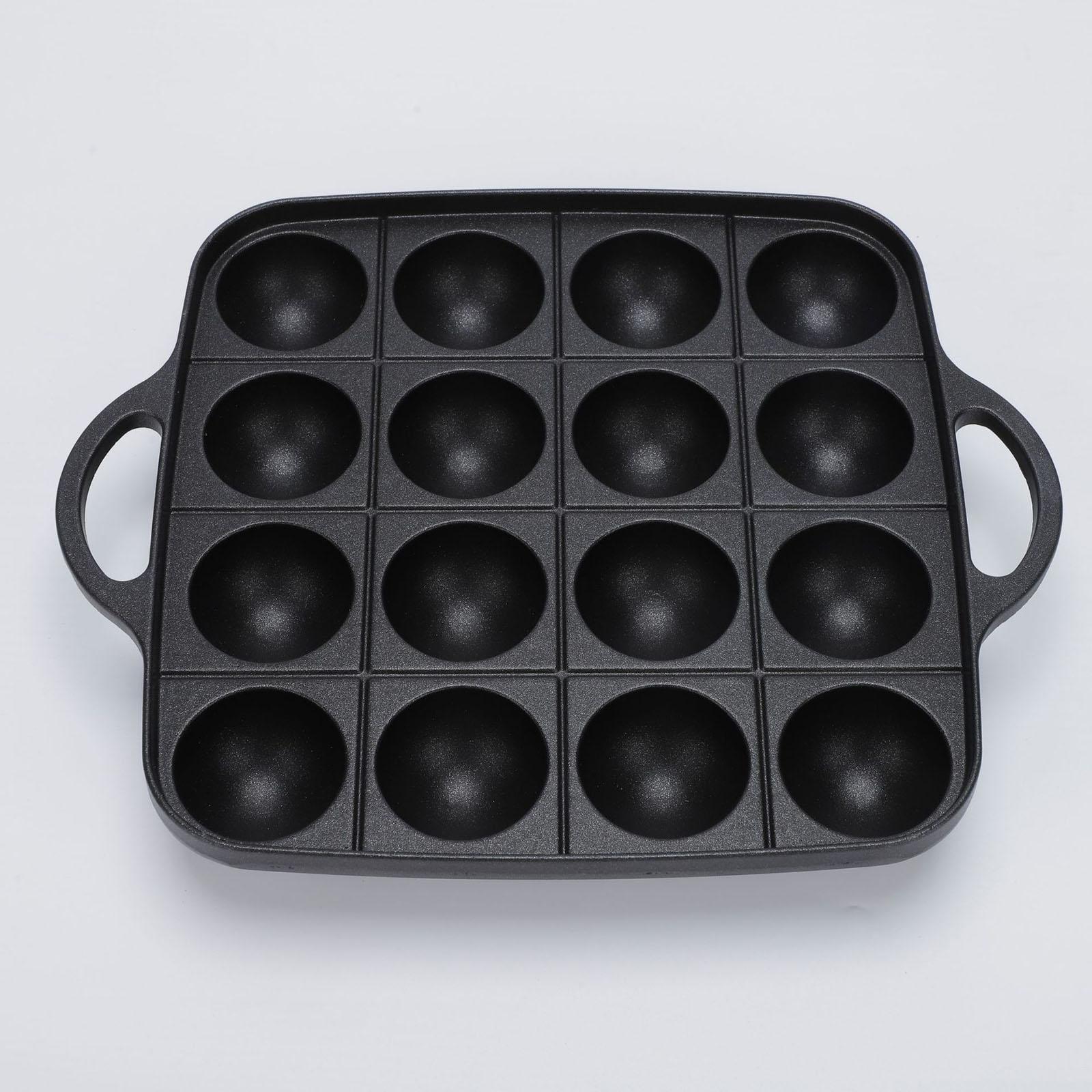 Takoyaki Grill Pan 16 Cavities - Camping Cooking Tray review and price