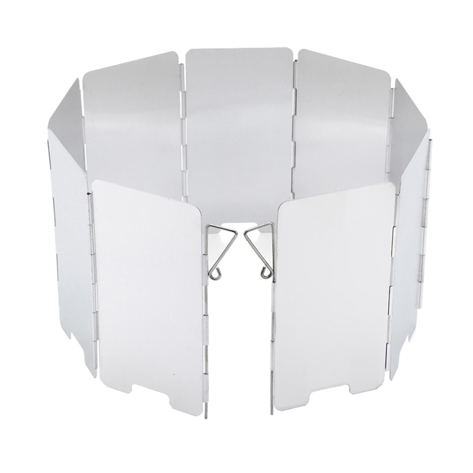 Foldable Gas Stove Wind Shield - Camping Cooking Windscreen review and price