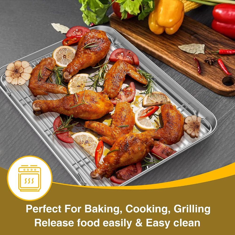 Multifunction Baking Pan With  - Camping Cooking Tray review and price