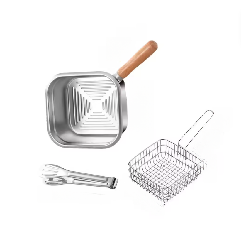 1 Set 316 Stainless Steel Squa - Camping Cooking Basket review and price