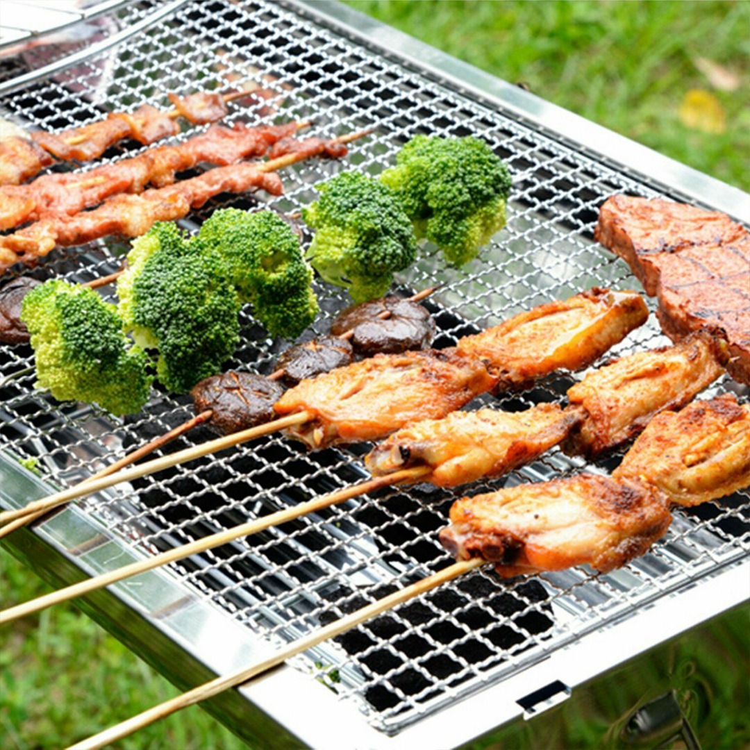 1pcs/2pcs 50 * 38cm BBQ Grill  - Camping Cooking Mesh review and price