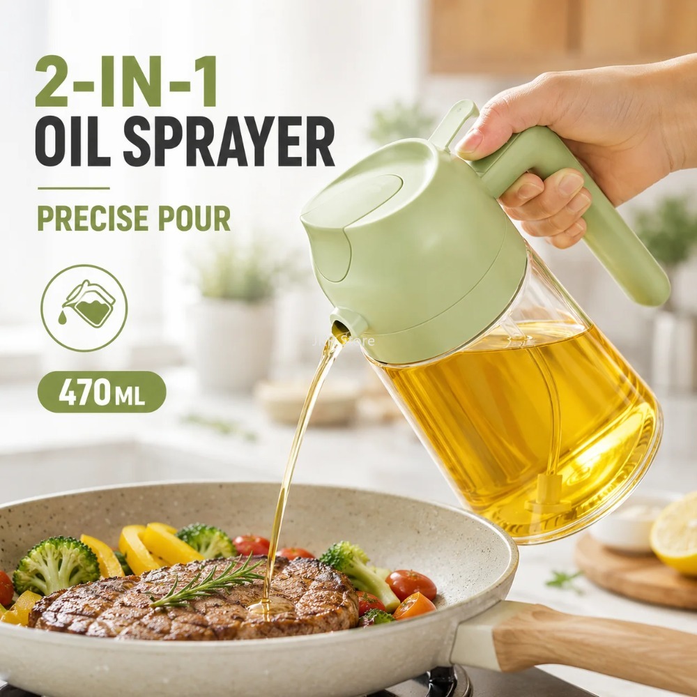 2 in 1 Olive Oil Sprayer Dispe - Camping Cooking review and price