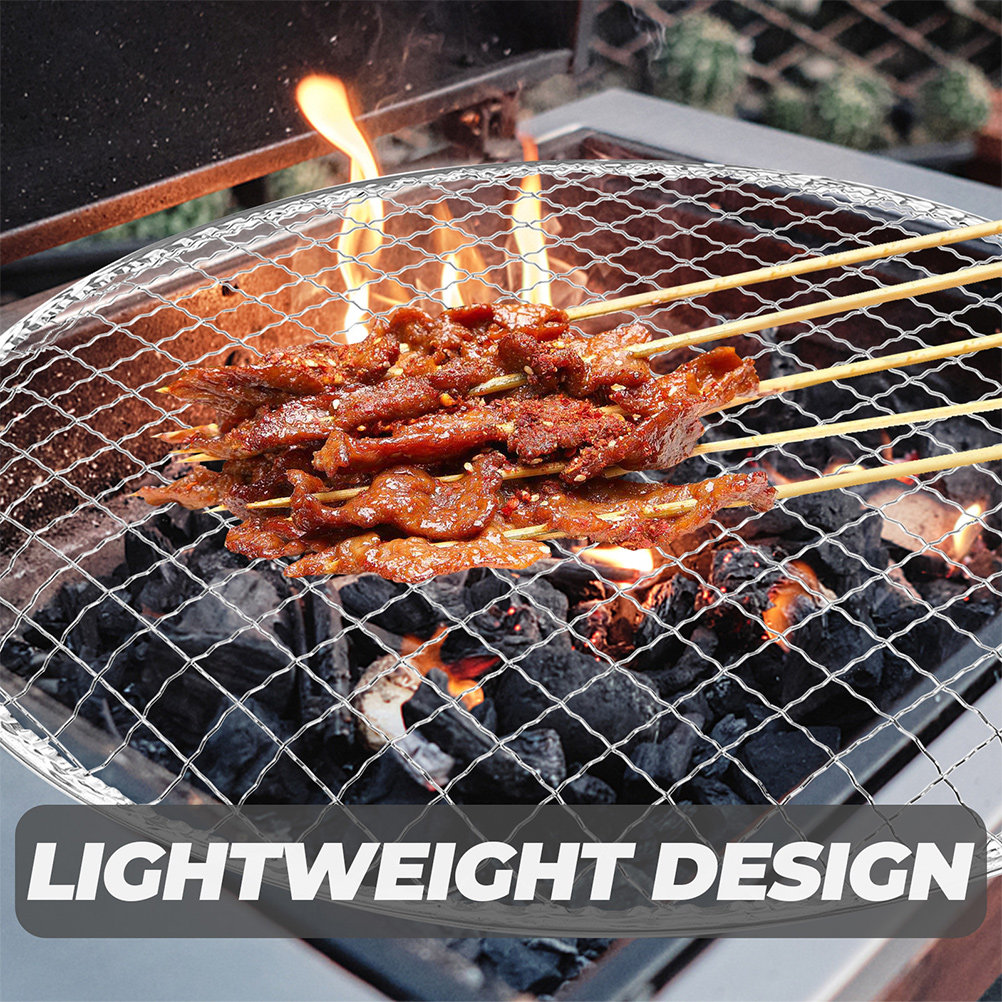 10Pcs Bbq Grill Mesh Fire Pit  - Camping Cooking Mesh review and price