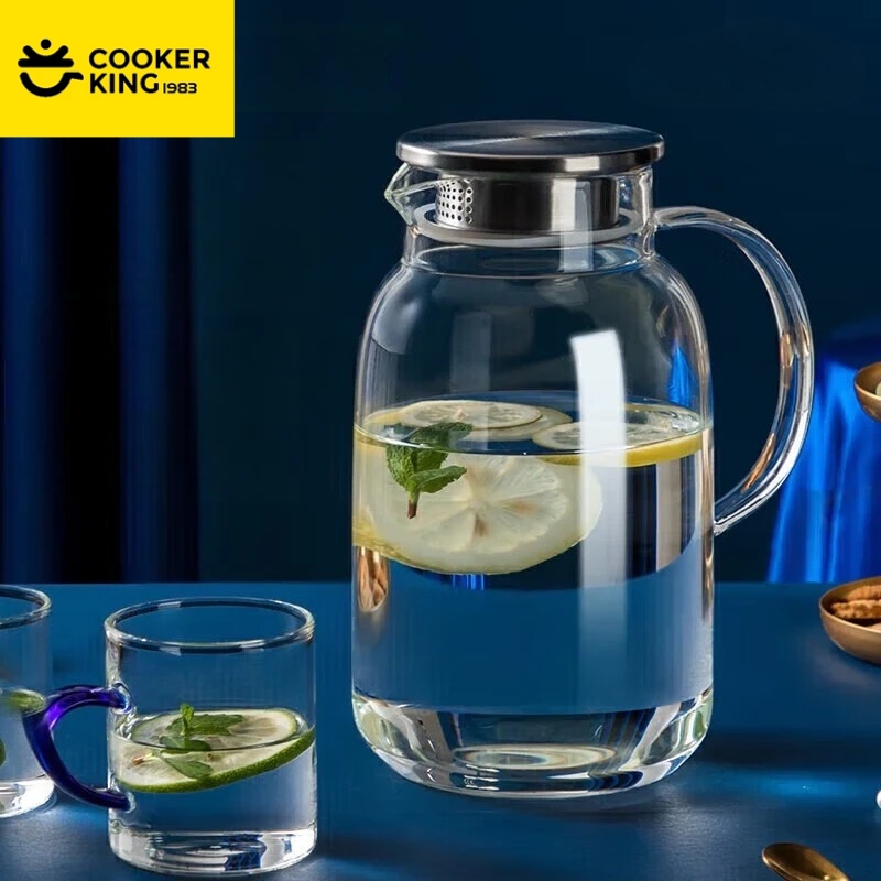 COOKER KING 1.8/2.5L Glass Wat - Camping Cooking Pot Large review and price