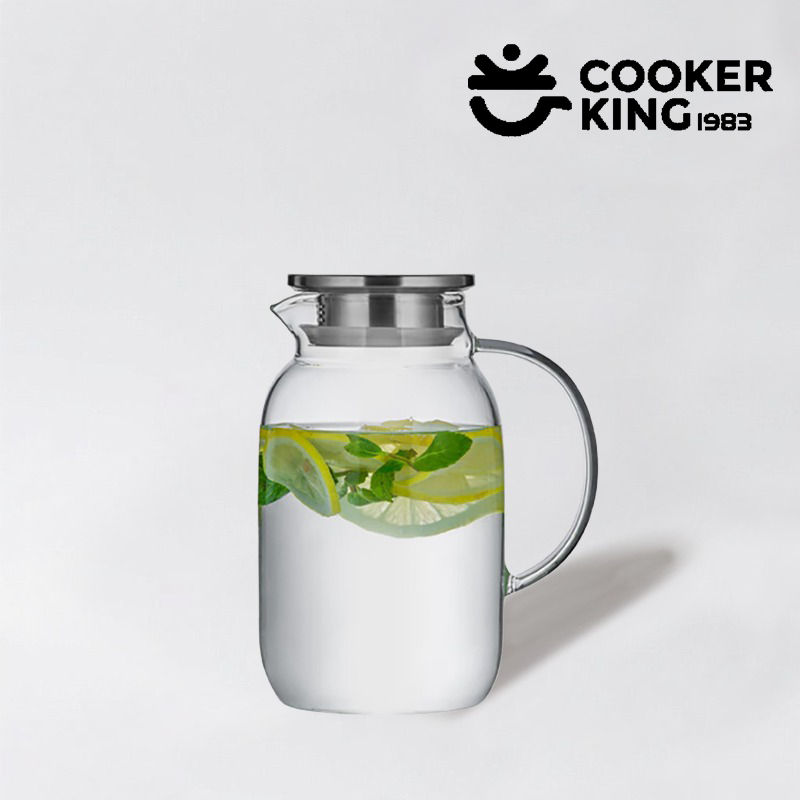 COOKER KING 1.8/2.5L Glass Wat - Camping Cooking Pot Large review and price