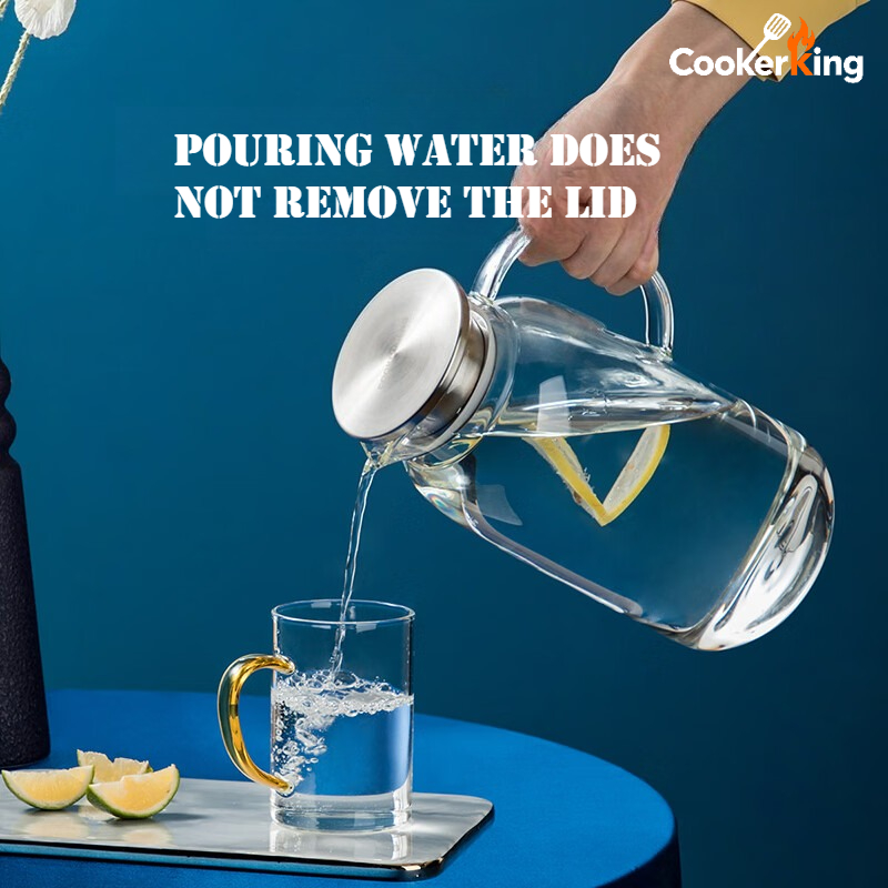 COOKER KING 1.8/2.5L Glass Wat - Camping Cooking Pot Large review and price