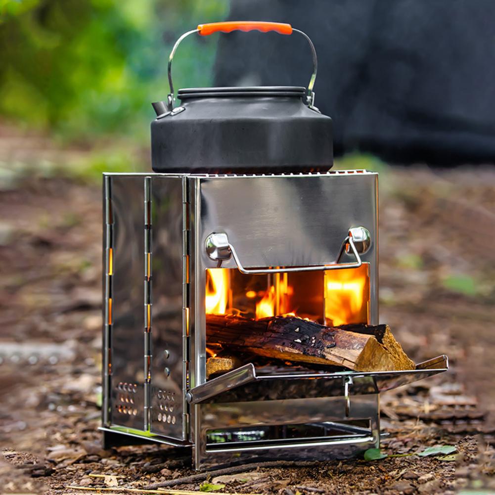 Stainless Steel Wood Burning S - Camping Cooking Tray review and price