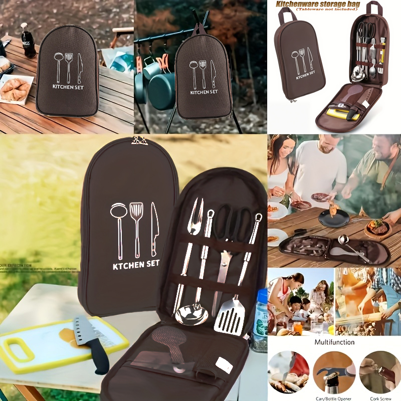 Outdoor Cooking Bag Camping St - Camping Cooking Utensils Storage review and price