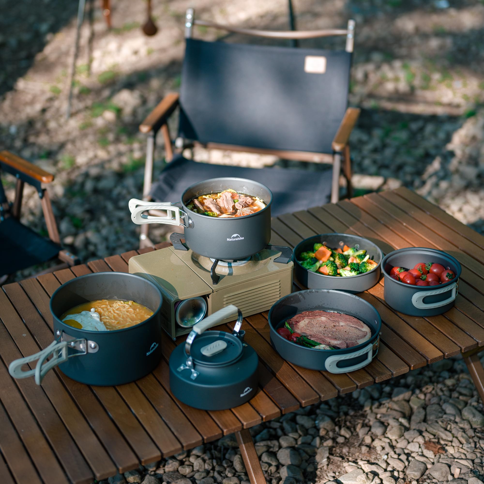 Naturehike Camping Soup Pot Co - Camping Cooking Pot Large review and price