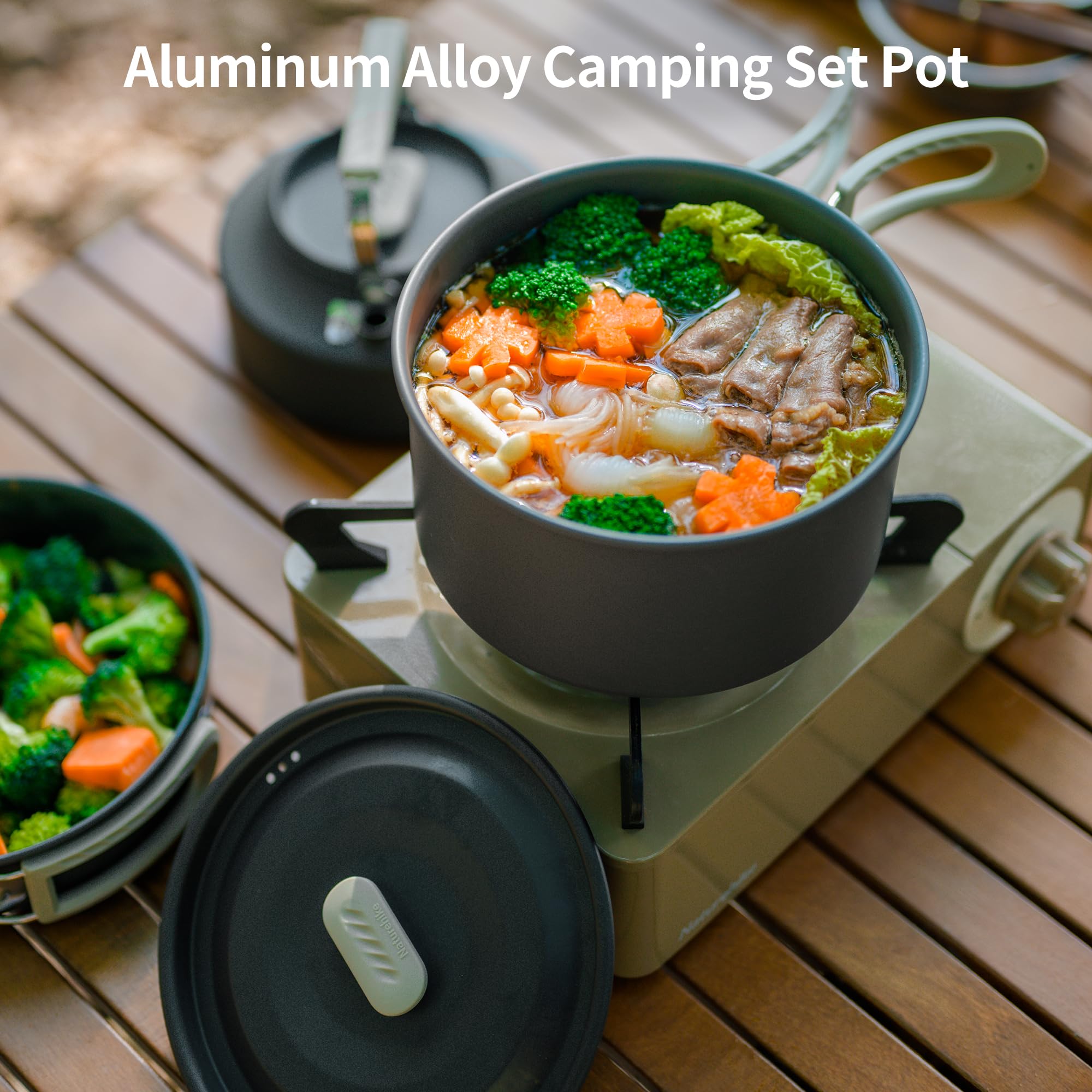 Naturehike Camping Soup Pot Co - Camping Cooking Pot Large review and price