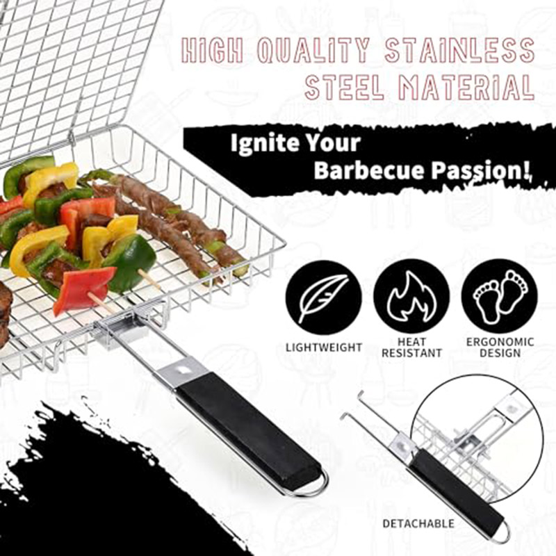 Folding Portable Outdoor Campi - Camping Cooking Basket review and price