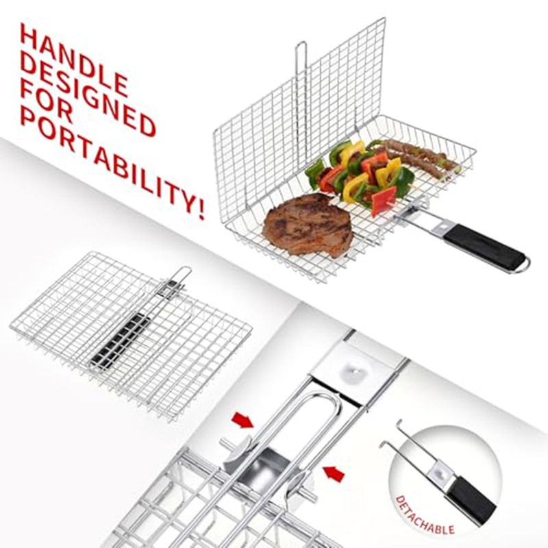 Folding Portable Outdoor Campi - Camping Cooking Basket review and price