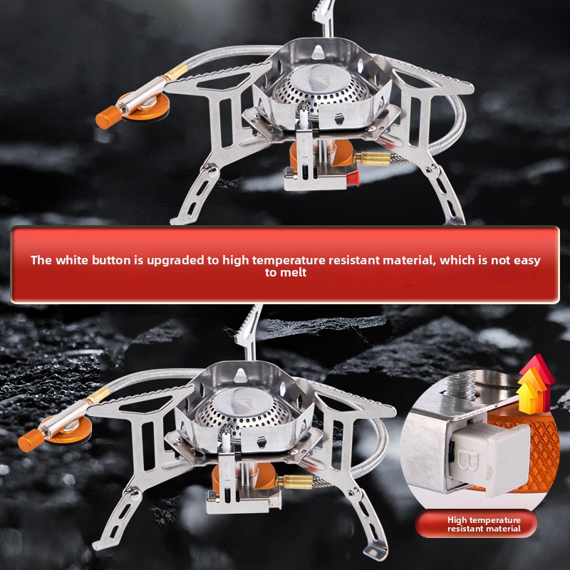 Split-type portable windproof  - Camping Cooking Gas Canister review and price