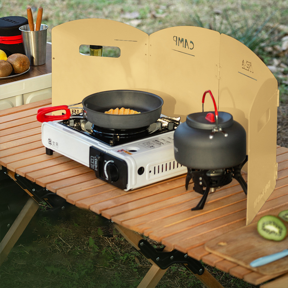 Foldable Gas Stove Windproof S - Camping Cooking Windscreen review and price