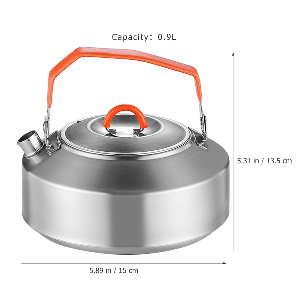 Stainless Steel Camping Tea Ke - Camping Cooking Pot Large review and price