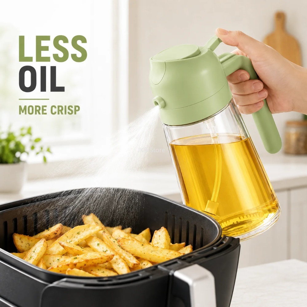 2 in 1 Olive Oil Sprayer Dispe - Camping Cooking review and price