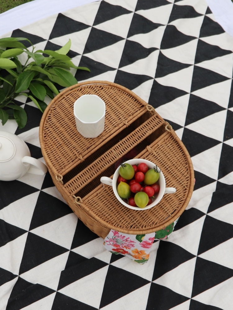 FenEr Wicker Camping Picnic Ba - Camping Cooking Basket review and price