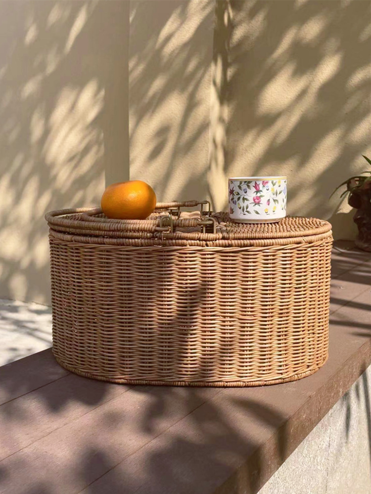FenEr Wicker Camping Picnic Ba - Camping Cooking Basket review and price