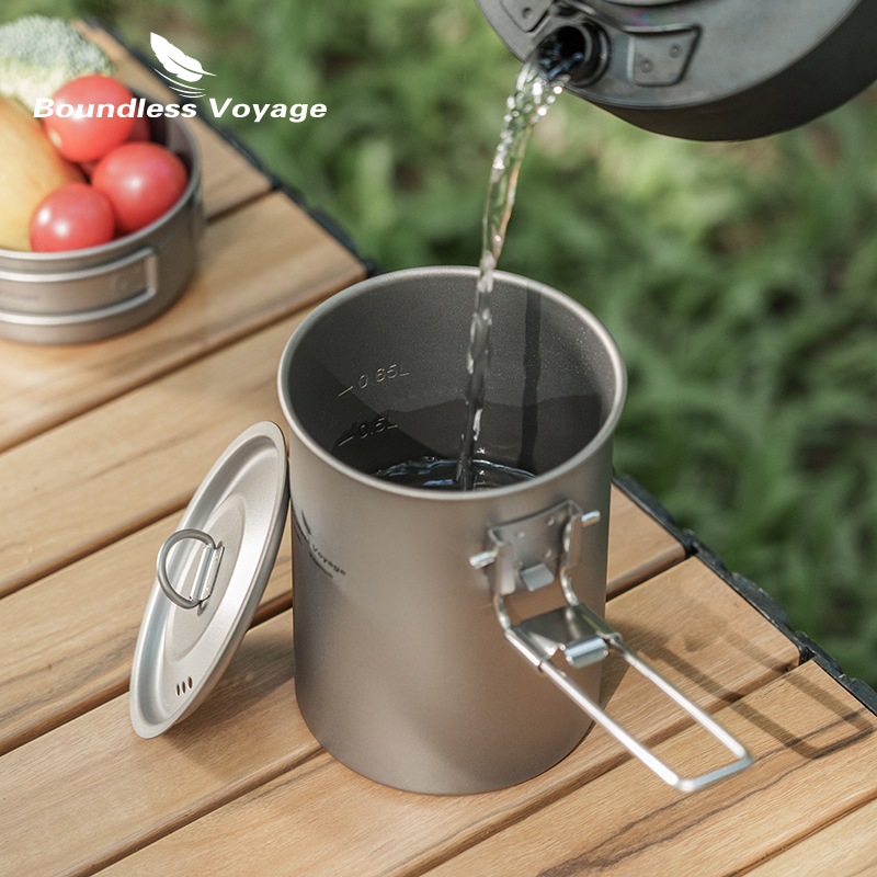 Boundless Voyage 900ml Titaniu - Camping Cooking Lightweight review and price