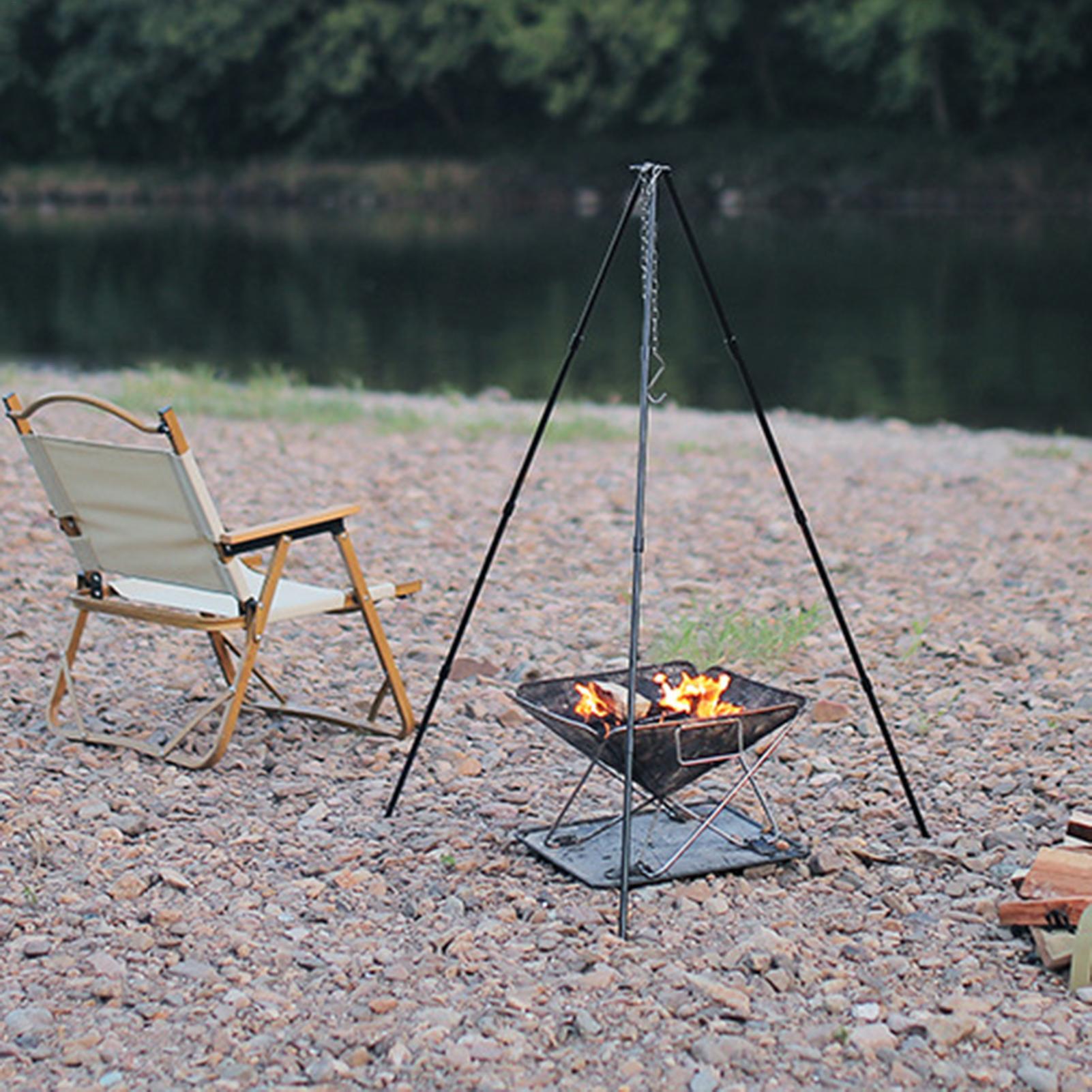 Outdoor Large Bonfire Tripod P - Camping Cooking Pot Large review and price