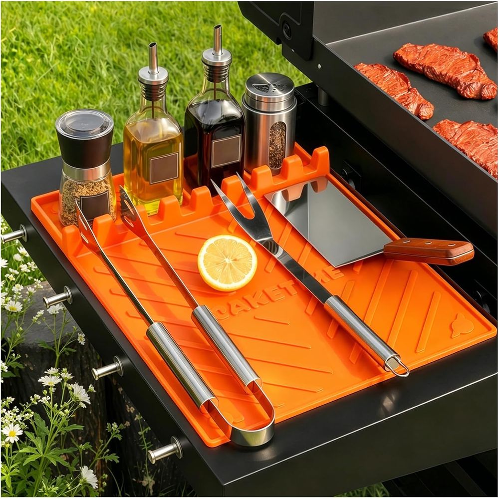 Silicone Grill Mats or Griddle - Camping Cooking review and price