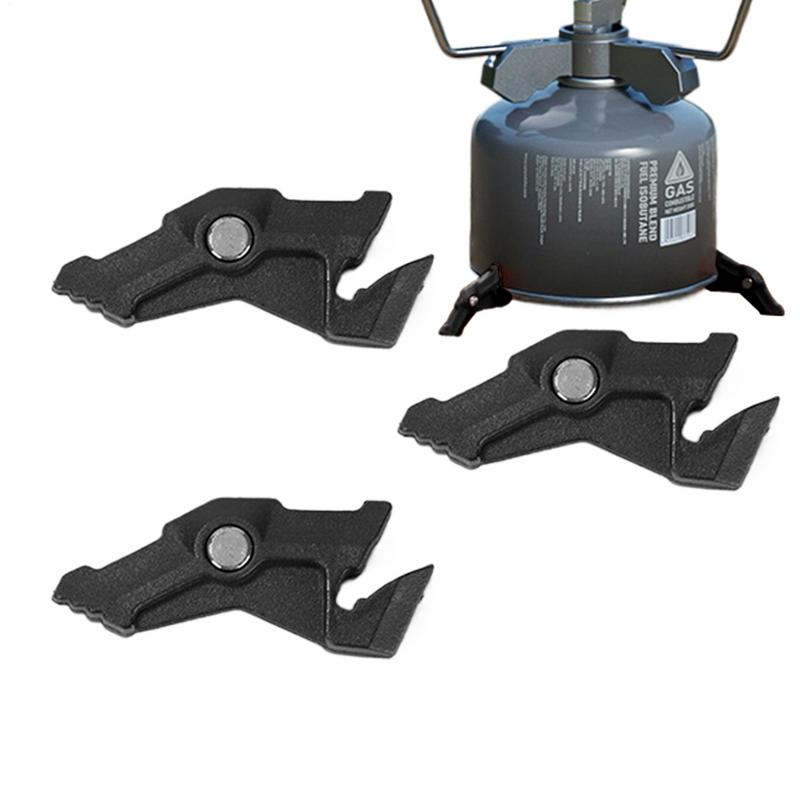 1pc Camping Gas Canister Stand - Camping Cooking Gas Canister review and price