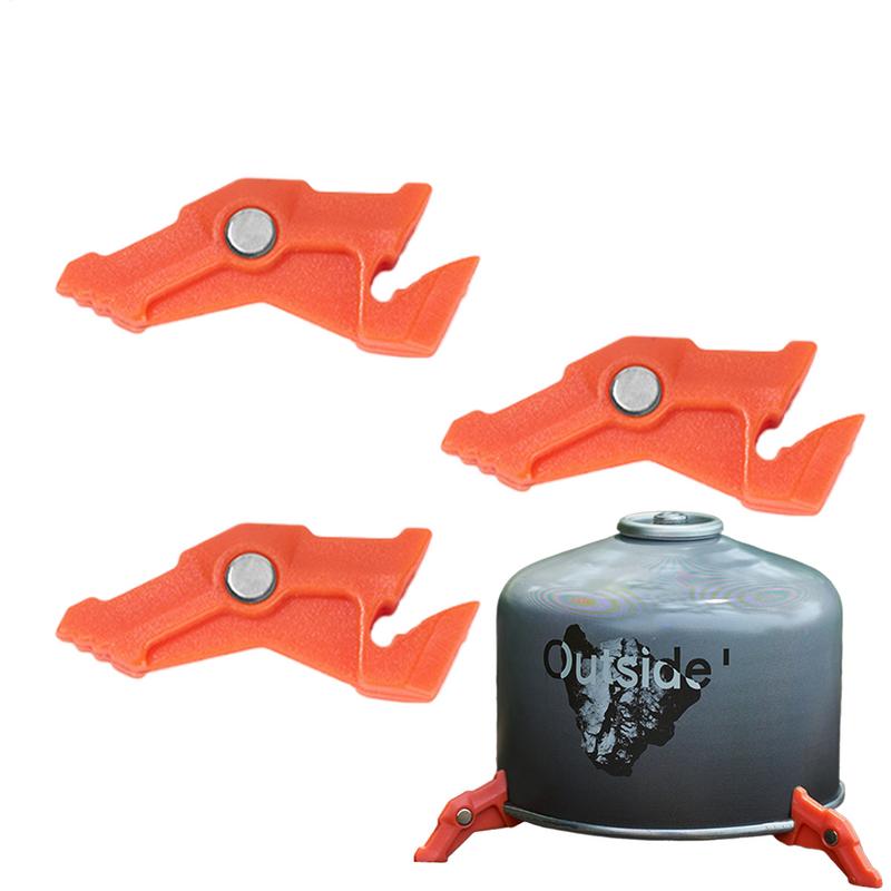 1pc Camping Gas Canister Stand - Camping Cooking Gas Canister review and price