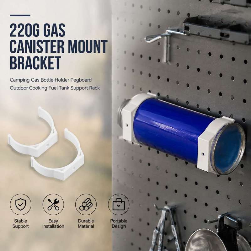 220g Gas Canister Mount Bracke - Camping Cooking Gas Canister review and price