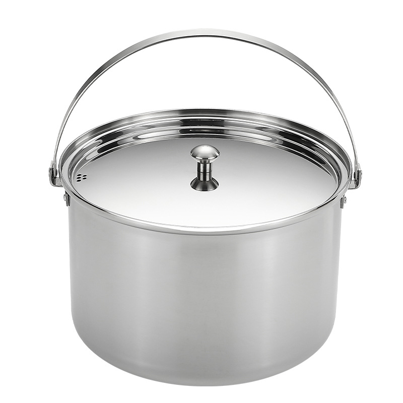 CAMPINGMOON CC-24 stainless st - Camping Cooking Pot Large review and price