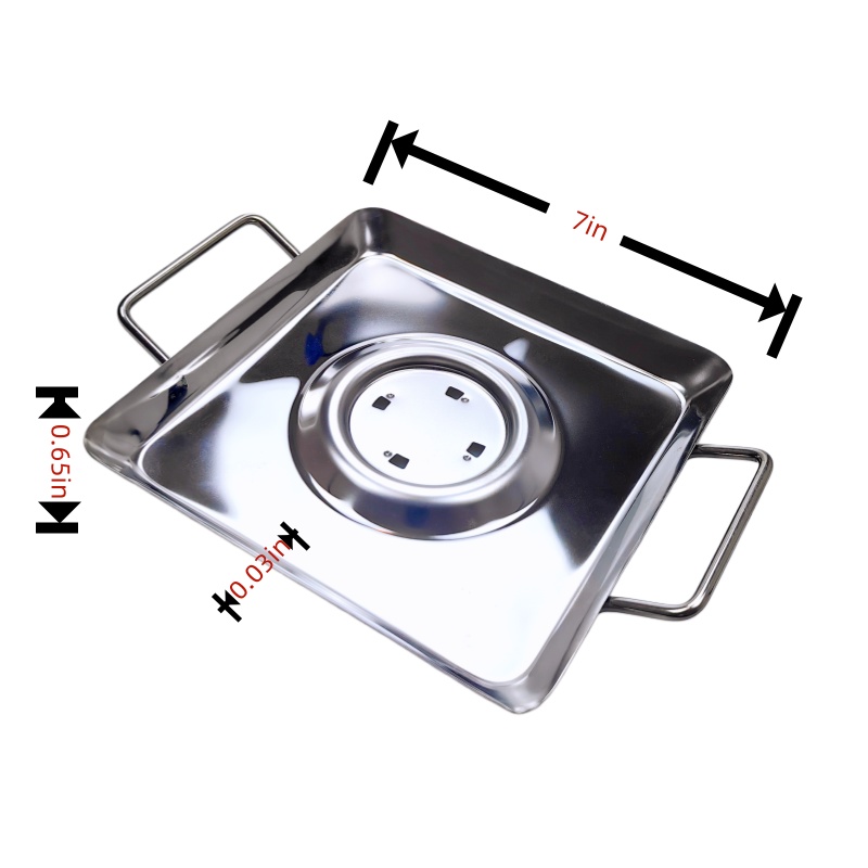 Heavy Duty Stainless Steel Bee - Camping Cooking Tray review and price