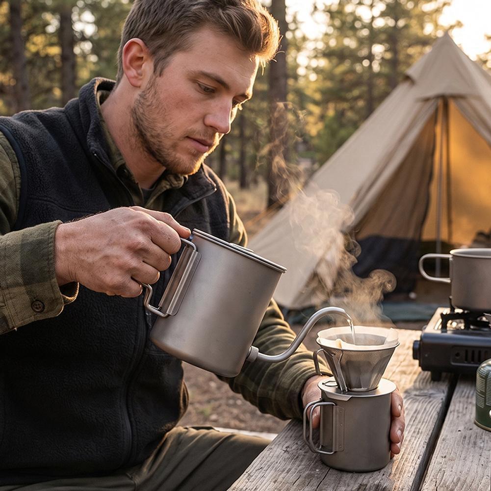 420ml Pure Titanium Camping Co - Camping Cooking Lightweight review and price