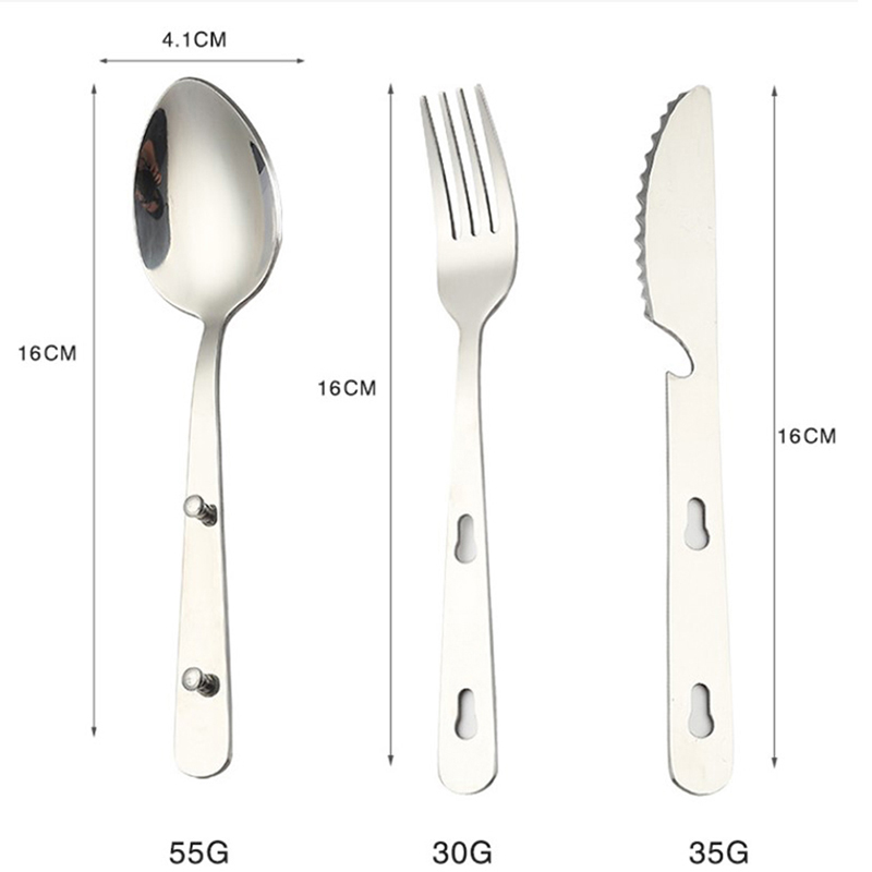 3pcs/set Portable Camping Cook - Camping Cooking And Dining Set review and price