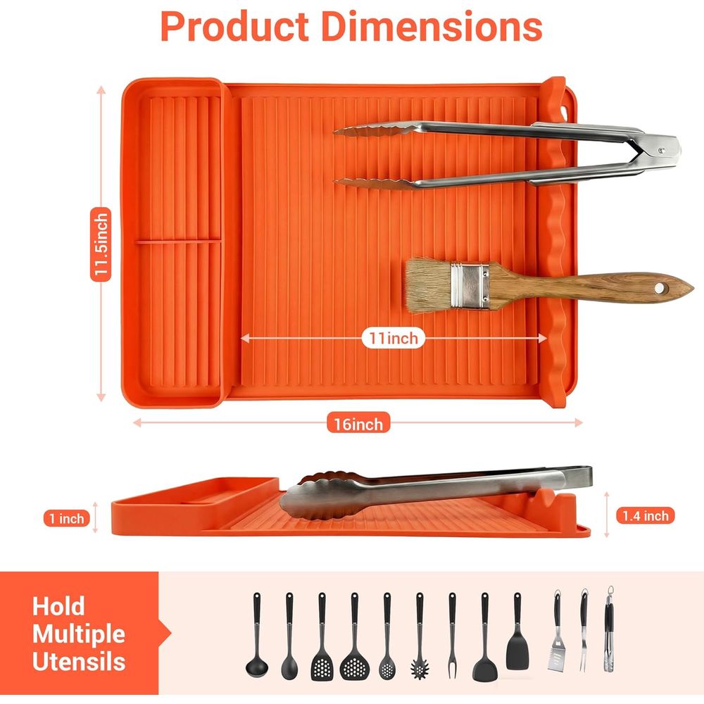 Heat Resistant Silicone Grill  - Camping Cooking review and price