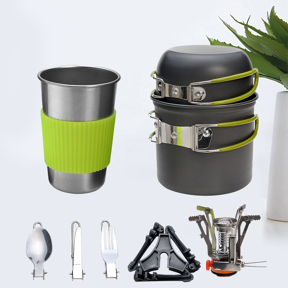 Outdoor Camping Cookware Set L - Camping Cooking Lightweight review and price